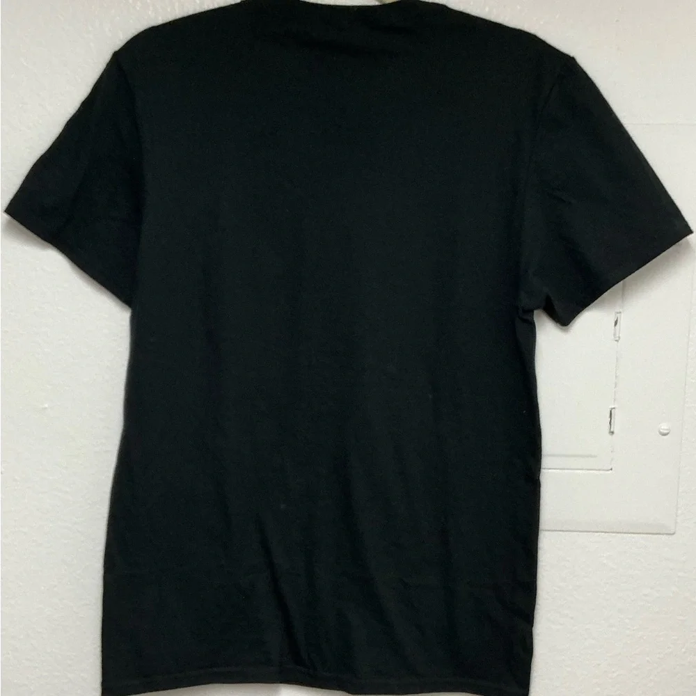 Disney Black and Blue Short Sleeve Tee with Relaxed Stitch Design